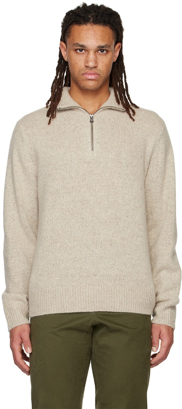 Photo: Vince Beige Donegal Sweater