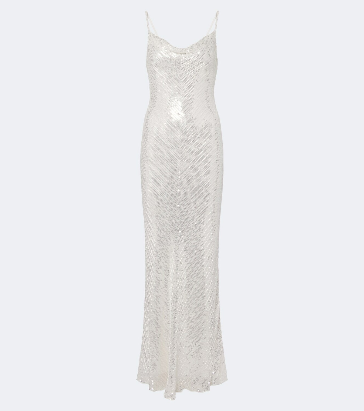 Jenny Packham Shangrila La sequined silk gown