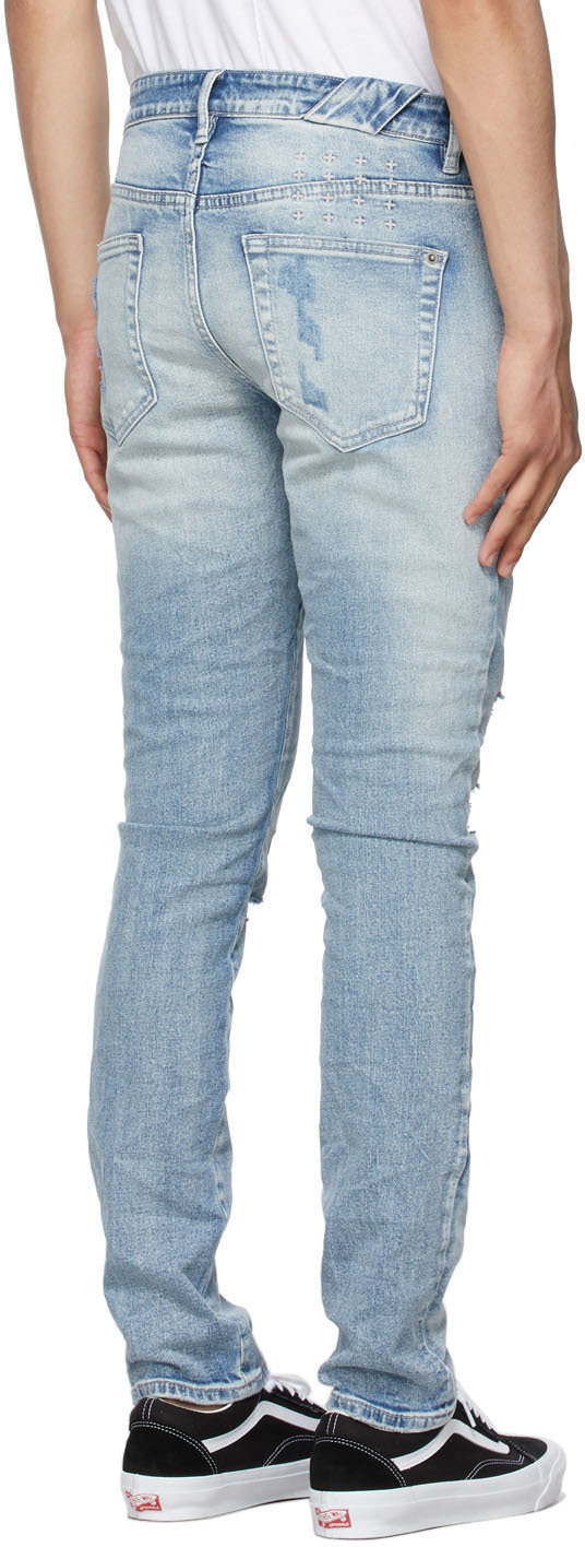 Ksubi Blue Chitch Thrashed Jeans Ksubi