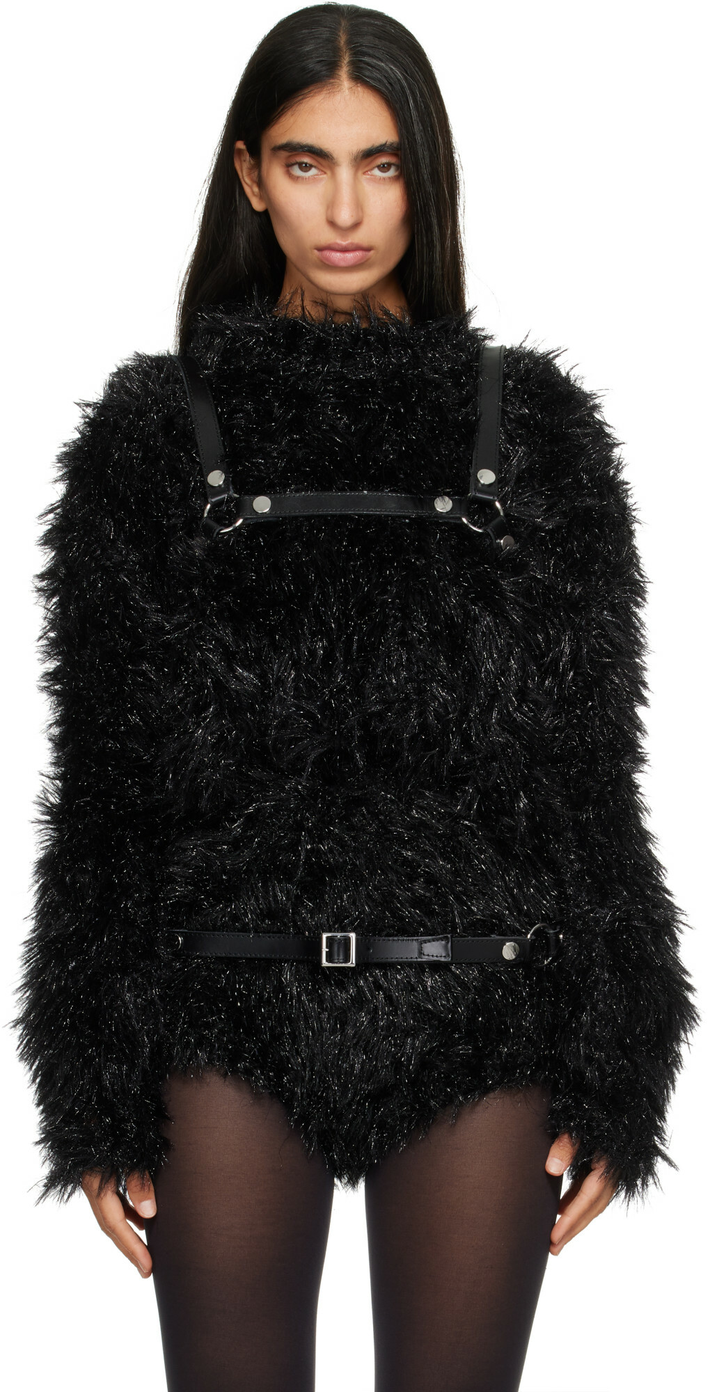 Junya Watanabe Black Leather Harness