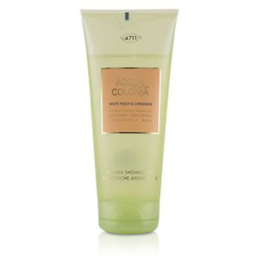4711 Unisex Acqua Colonia White Peach & Coriander Gel 6.8 oz Bath & Body 4011700745401