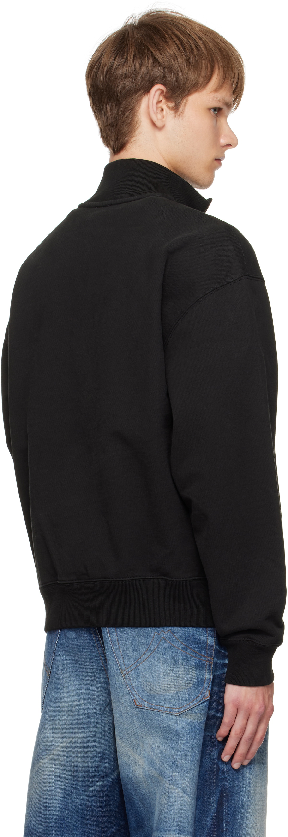 Kenzo Black Kenzo Paris 'Boke Flower 2.0' Embroidered Sweatshirt