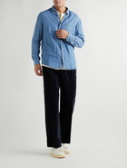 Altea - Preston Button-Down Collar Lyocell Shirt - Blue