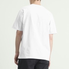 Café Mountain Men's Scrrible Rangey T-Shirt in Natural/Ivy Green