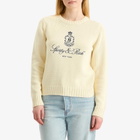 Sporty & Rich Women's Vendome Knitted Jumper in Ecru