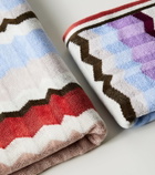 Missoni Eva Zigzag set of 2 cotton terry towels