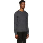 rag and bone Grey Davis Crewneck Sweater