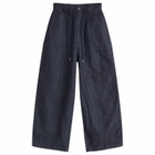 FrizmWORKS Men's Denim Balloon Pants in Indigo