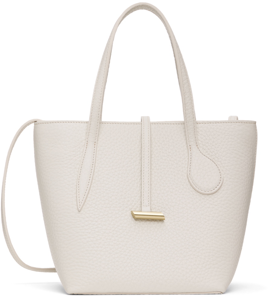 Little Liffner: White Mini Sprout Tote