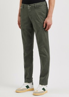 Replay Benni Hyperflex X-L.I.T.E. Stretch-cotton Chinos Khaki