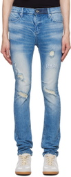 RTA Blue Clayton Skinny Jeans