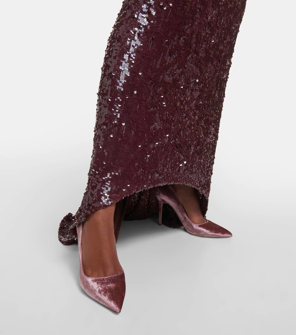 Escarpins Manolo Blahnik BB 105 - Bronze/noir, Talons Hauts, Daim - Taille 39/40.5, Largeur Medium - Fabriqué En Italie