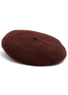 Maison Margiela Wool Beret Bordeaux