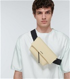 Jil Sander - Leather-trimmed canvas belt bag