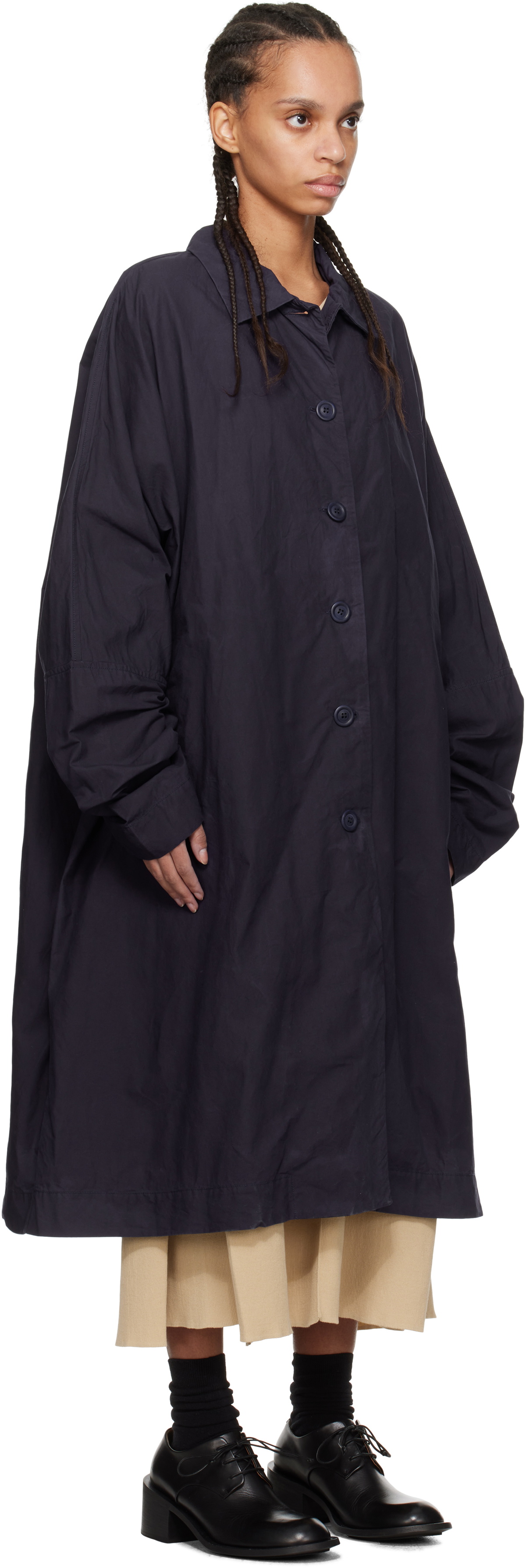 CASEY CASEY Navy 2PCS Coat