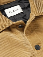FRAME - Cotton-Blend Corduroy Jacket - Neutrals