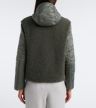 Bogner Bibi teddy-trimmed quilted ski jacket