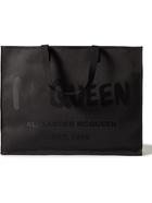 ALEXANDER MCQUEEN - Logo-Print Canvas Tote Bag