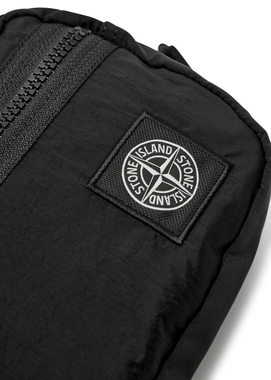 Stone Island Marsupio Logo-appliquéd Belt bag - Black - One Size