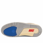 Air Jordan 3 Retro OG 'Seoul' Sneaker in White/Black/Sport Royal/Challenge Red