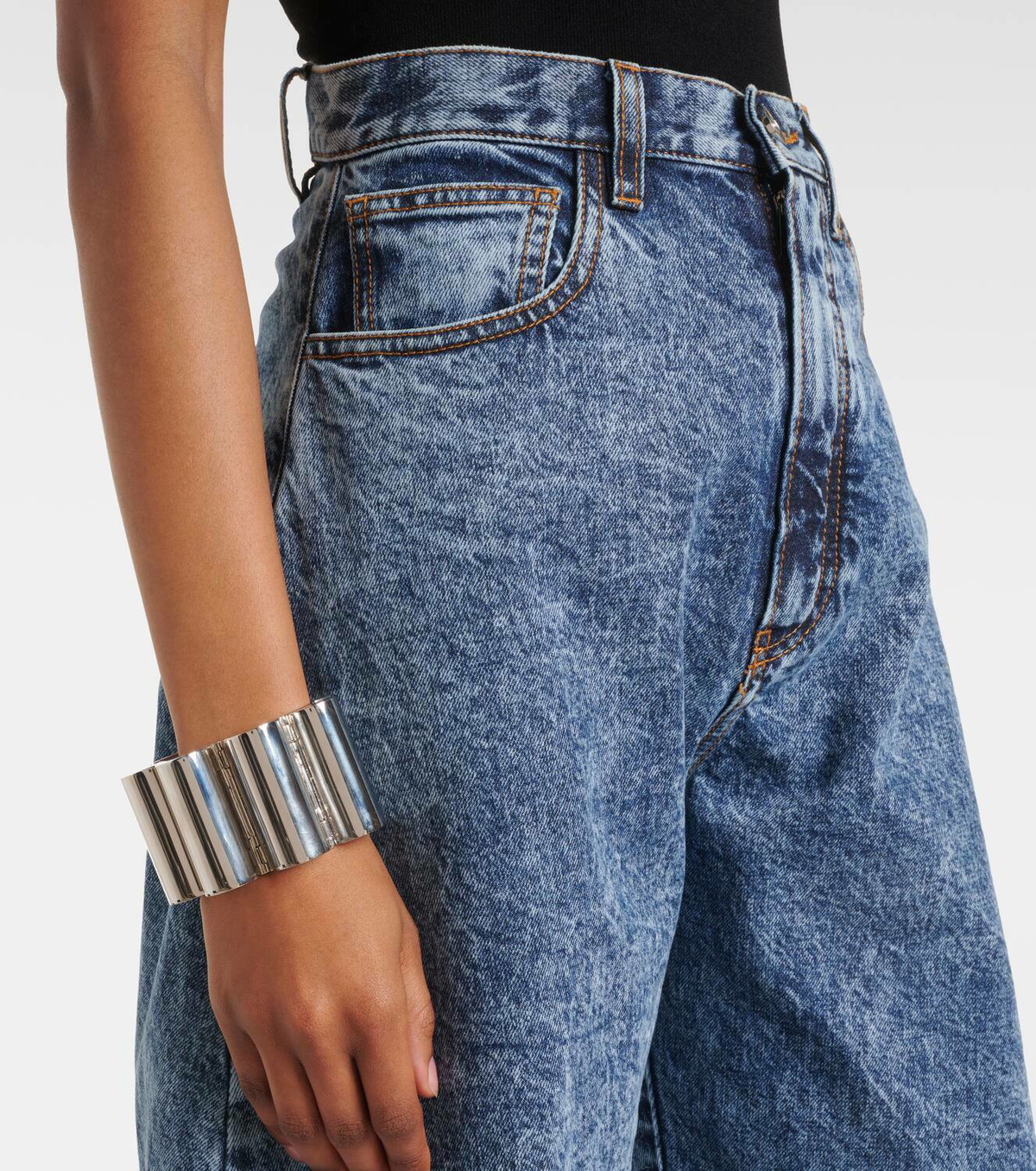 Alaïa Stacking Tube bracelet