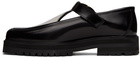 Ernest W. Baker Black T-Bar Monkstraps