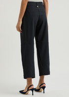 High Minority Pinstriped Stretch-jersey Trousers Navy
