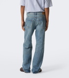 Saint Laurent Faded wide-leg jeans
