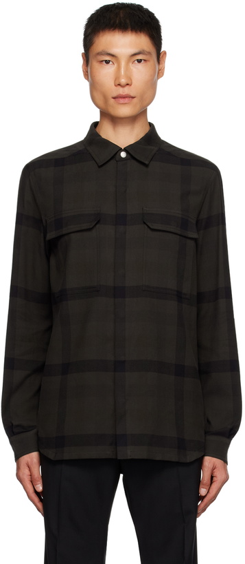 Photo: Rick Owens Gray Brushed Shirt