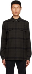 Rick Owens Gray Brushed Shirt