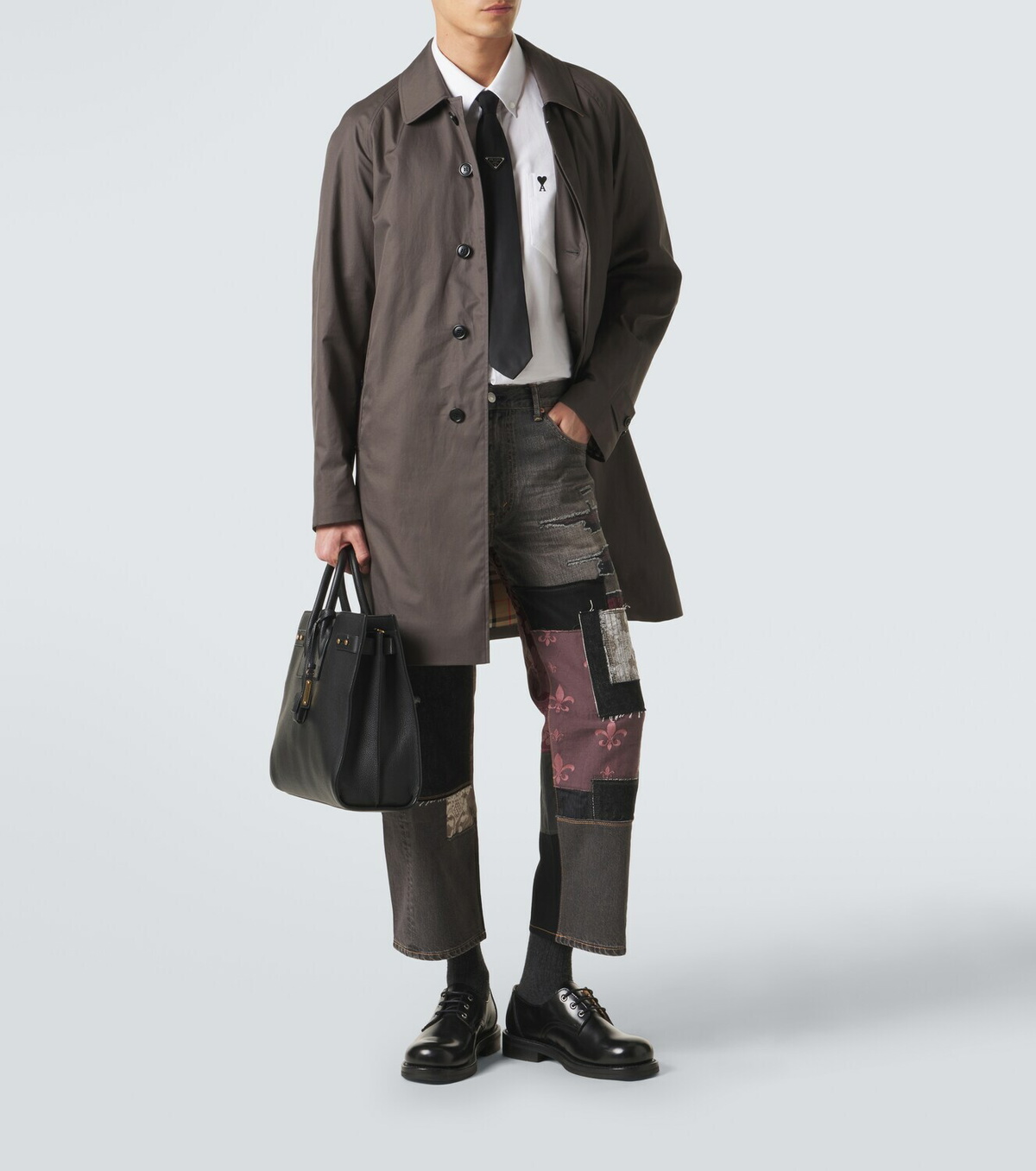 Junya Watanabe x Levi's® patchwork wide-leg jeans