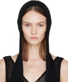 ISSEY MIYAKE Black Panini Balaclava