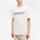 Isabel Marant Men's Honore Flash Logo T-Shirt in Vanilla