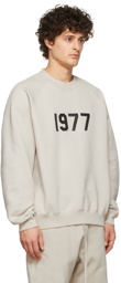 Essentials Beige '1977' Sweatshirt