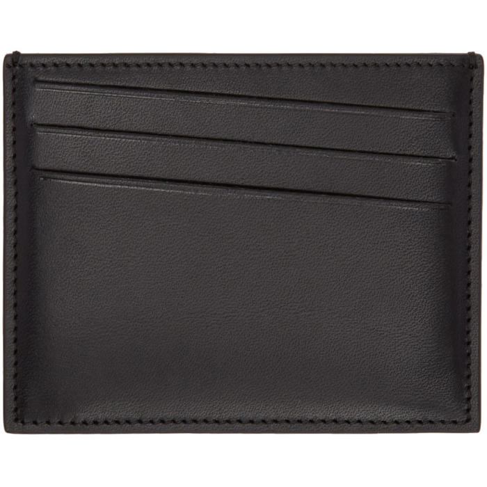 Photo: Maison Margiela Black Leather Card Holder