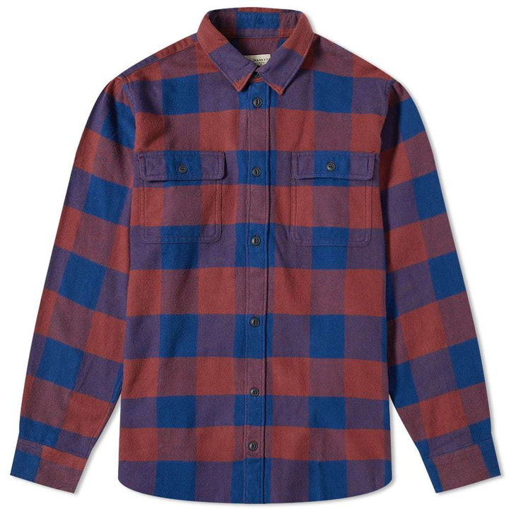 Photo: Nudie Gabriel Buffalo 2 Pocket Check Shirt