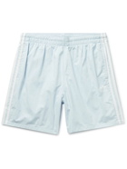 ADIDAS ORIGINALS - Adicolor Striped Primegreen Swim Shorts - Blue