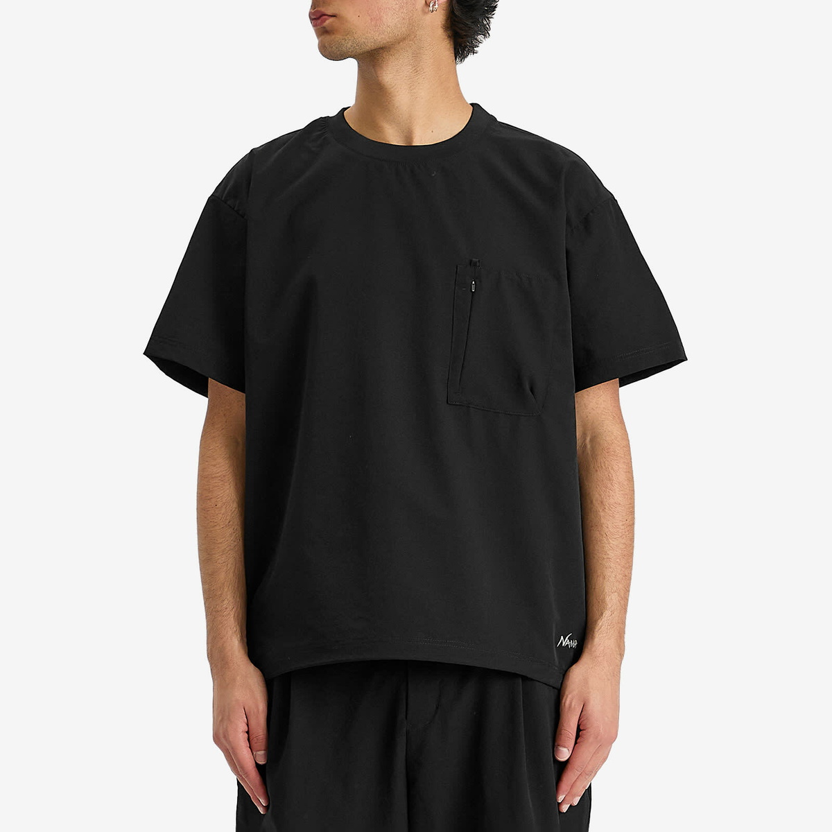 NANGA Men's Dotair® Comfy T-Shirt in Black