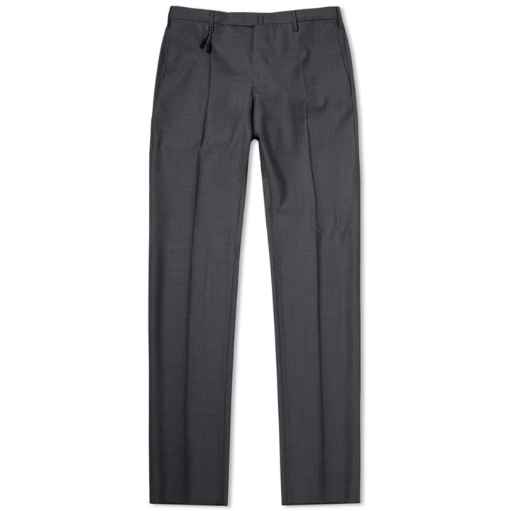 Photo: Incotex Slim Fit Super 130's Wool Trouser Grey