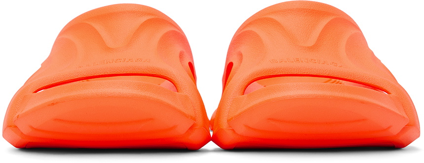 balenciaga sandals orange