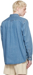 Adsum Blue Button-Down Denim Shirt