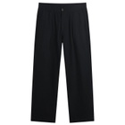 Universal Works Men's Ospina Cotton Pleated Track Pant in Dark Navy