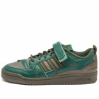Adidas Men's Forum 84 Camp Low Sneakers in Trace Green/Night Cargo/Brown