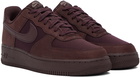 Nike Burgundy Air Force 1 '07 LX Sneakers