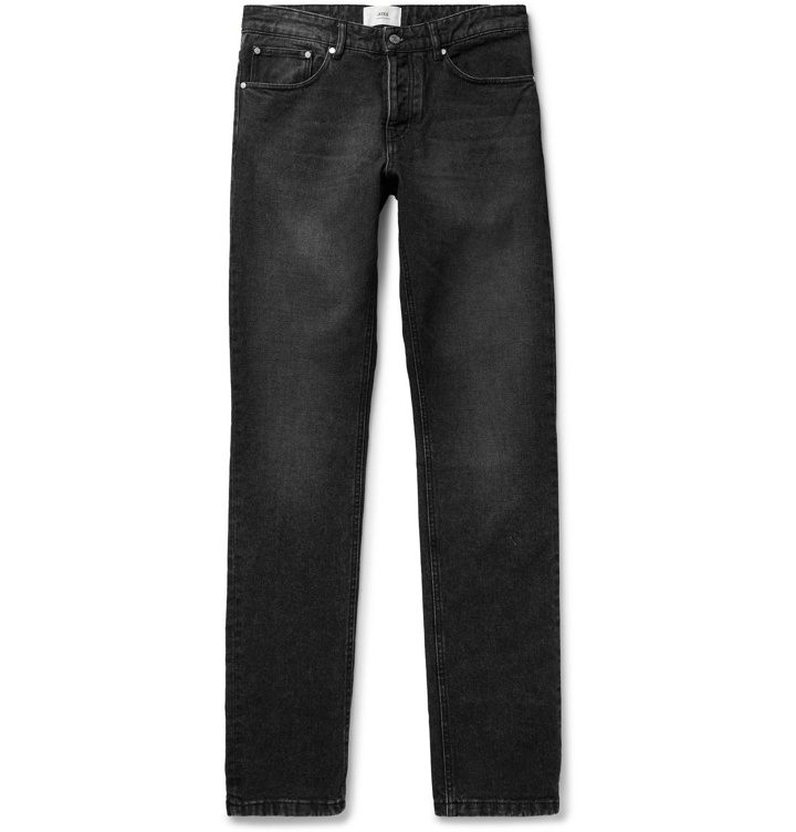 Photo: AMI PARIS - Slim-Fit Denim Jeans - Black