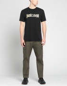 Just Cavalli Mens T-shirt in Black