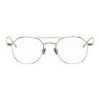 Linda Farrow Luxe Silver 977 C8 Square Glasses