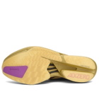 Adidas Running Men's adidas Adizero Adios Pro 4 Sneaker in Sand/Rich Purple/Gold Met