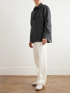 Jil Sander - Virgin Wool-Flannel Overshirt - Gray