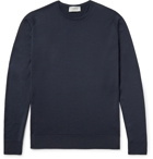 John Smedley - Lundy Slim-Fit Merino Wool Sweater - Blue